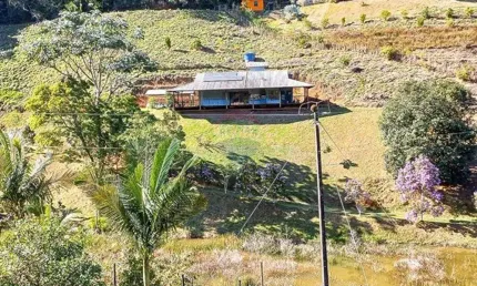 Sítio completo em domingos martins – 30.000 m², lago, suíte e energia solar