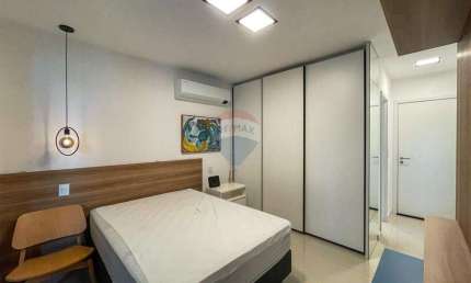 Apartamento Studio, mobiliado, investimento na Enseada do Suá.