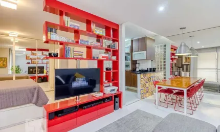 Apartamento à Venda - Vila Olímpia, 1 Quarto,  52 m2