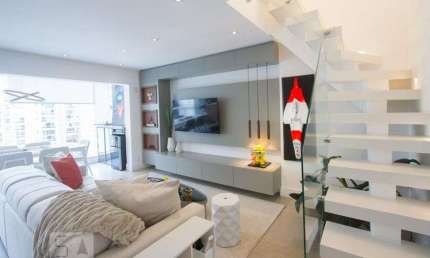 Apartamento à Venda - Campo Belo, 1 Quarto,  100 m2