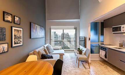 Apartamento com 1 quarto à venda na Rua Diogo Jácome, 954, Moema, São Paulo