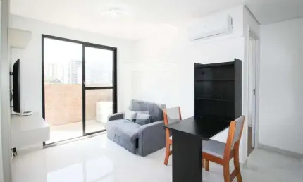 Apartamento com 2 quartos à venda na Alameda dos Nhambiquaras, 1990, Moema, São Paulo
