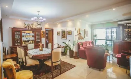 Apartamento à Venda - Chácara Inglesa, 3 Quartos,  146 m2