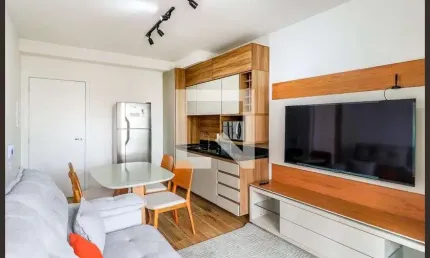 Apartamento com 1 quarto à venda na Rua das Margaridas, 308, Brooklin, São Paulo