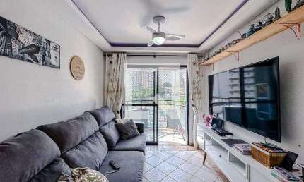 Apartamento à Venda - Jardim Anália Franco, 3 Quartos,  90 m2