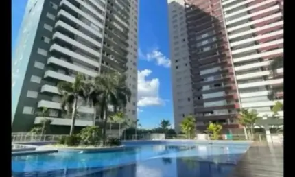 Alugo apartamento mobiliado próximo ao shopping pantanal