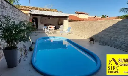 São Bento Lagoa-Itaipuaçu-Casa 2 Qts, Piscina-R$ 580 Mil