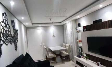 Apartamento à venda em Cosmópolis, Conjunto Habitacional Vila Cosmos, com 2 quartos, com 47.27 m²