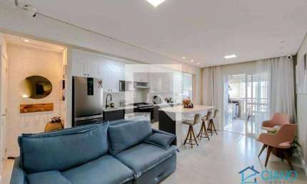 Apartamento com 3 dormitórios à venda, 93 m² por R$ 1.090.000,00 - Mooca - São Paulo/SP