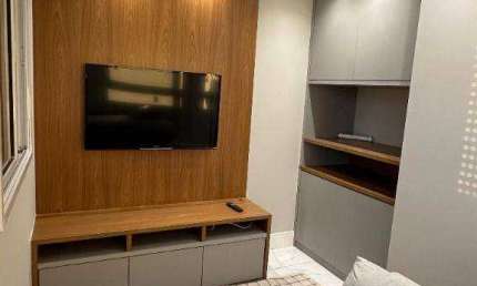 Apartamento com 1 dormitório para alugar, 48 m² por R$ 3.500,00/mês - Tatuapé - São Paulo/SP