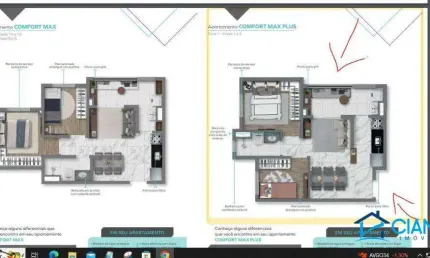 Apartamento com 2 dormitórios à venda, 62 m² por R$ 510.000,00 - Vila Prudente (Zona Leste) - São Paulo/SP