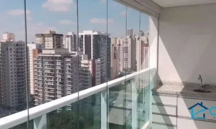 Apartamento com 1 dormitório para alugar, 45 m² por r$ 3.456,00/mês - tatuapé - são paulo/sp