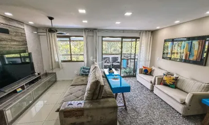 Apartamento com 3 quartos à venda, 112m² - freguesia - jacarepaguá - condomínio illimitato