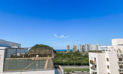 Cobertura duplex à venda 3 suítes royal blue, na barra da tijuca