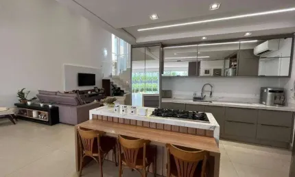 Alphaville 2 Sobrado 284m2 04 Suites Piscina Mobiliada