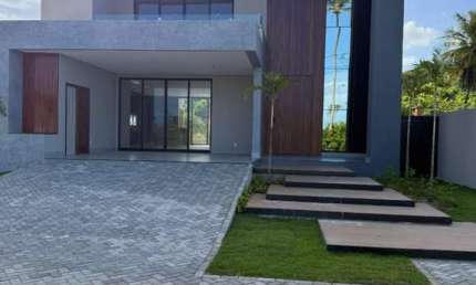Casa de Alto Padrão no Alphaville Sergipe – Frente para o Lago e Fundo para a Reserva