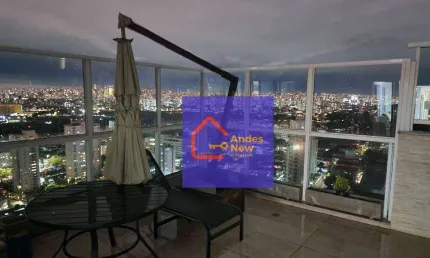 Cobertura Duplex Alto Padrão 4 suítes 4 vgs  à venda, 326 m² por R$ 4.300.000,00 - Santana - São Paulo/SP