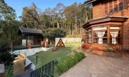 Sobrado, 568 m² - venda por R$ 3.800.000,00 ou aluguel por R$ 14.910,00/mês - Roseira - Mairiporã/SP