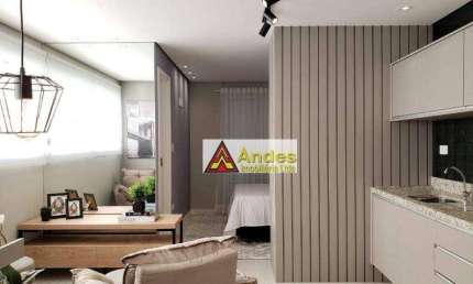 Studio, 32 m² - venda por R$ 308.600,00 ou aluguel por R$ 2.707,00/mês - Vila Dom Pedro II - São Paulo/SP