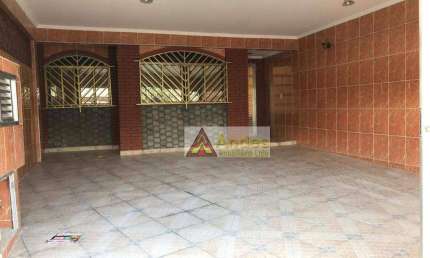 Sobrado com 3 dormitórios para alugar, 140 m² por R$ 3.633,00/mês - Bortolândia - São Paulo/SP