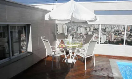 Cobertura com 3 dormitórios à venda, 134 m² por r$ 1.115.000,00 - santa inês - são paulo/sp