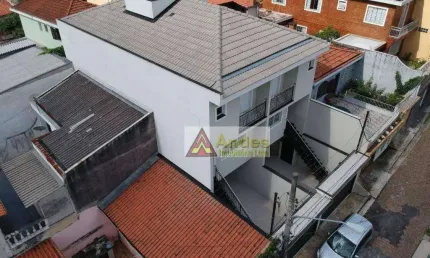 Sobrado triplex de alto padrão - 3d, 1 suíte, 5 vagas - shop. santana parque