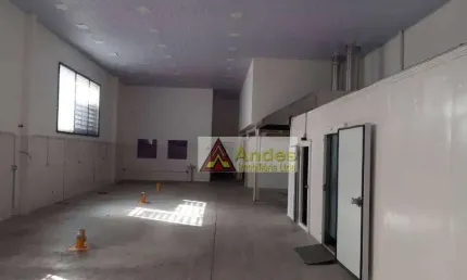 Galpão para alugar, 500 m² por r$ 15.000,00/mês - vila bandeirantes - são paulo/sp