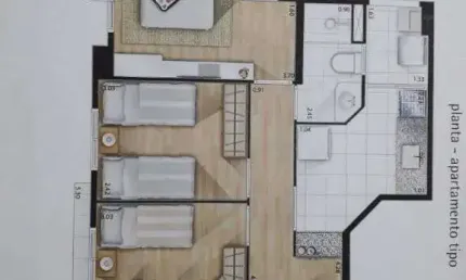 Apartamento novo no contra piso 3 dormitórios 1 suíte 2 vagas  à venda, 66 m² por r$ 600.000,00 - santana - são paulo/sp