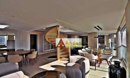 Cobertura Nova Mobiliada 4 suites 5 vagas  à venda, 325 m² por R$ 7.500.000 - Santana - São Paulo/SP