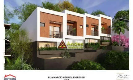 Sobrado Novo 4 suítes 2 americanas  à venda, 330 m² por R$ 1.500.000 - Vila Irmãos Arnoni - São Paulo/SP