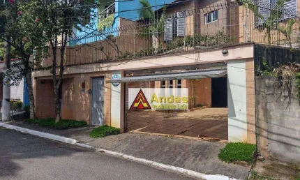 Sobrado 3 amplas suítes 5 vagas quintal churrasqueira à venda, 280 m² por r$ 850.000 - jardim virginia bianca - são paulo/sp