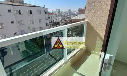 Apartamento novo com terraço 2 amplos dormitórios à venda, 62 m² por r$ 395.000 - santana - são paulo/sp