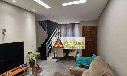 Condomínio Fechado Sobrado Reformado Moderno 3 dorms 1 suíte 2 vgs quintal c/ Churrasqueira  à venda, 165 m² por R$ 700.000 - Imirim  /SP