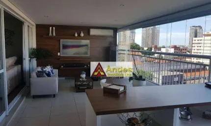 Varanda gourmet fino acabamento 3 amplas suítes 2 vagas lazer total  à venda, 120 m² por r$ 1.750.000 - santa teresinha - são paulo/sp