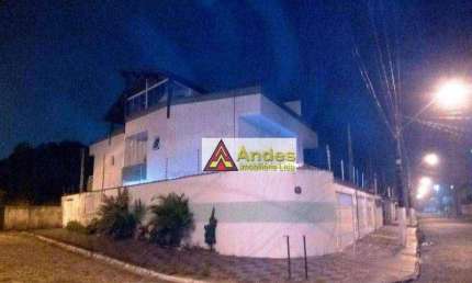 Sobrado Tríplex Lazer no Solarium c/ Churrasqueira 3 Suítes 6 vags há 1 quadra da Praia à venda, 215 m² por R$ 850.000 - Mirim - Praia Grande/SP