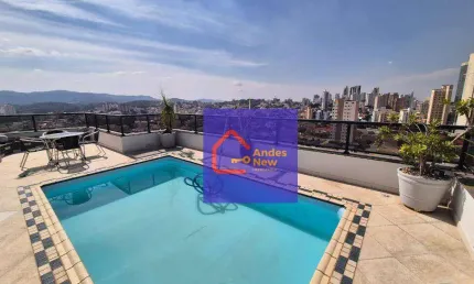 Cobertura Duplex Vista Panorâmica Pronta p/ Morar  3 dorms 2 suítes 4 vagas à venda, 282 m² por R$ 1.599.000 - Água Fria - São Paulo/SP