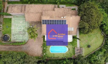 Casa à venda, 562 m² por r$ 4.800.000,00 - rio abaixo - mairiporã/sp
