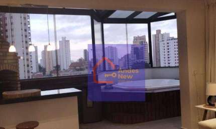 Cobertura, 228 m² - venda por R$ 1.800.000,00 ou aluguel por R$ 14.820,00/mês - Santana - São Paulo/SP
