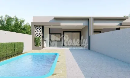 Casa  com piscina à venda, Balneário Leblon, PONTAL DO PARANA - PR