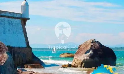 Terreno à venda frente mar em ilha do mel, pontal do parana - pr