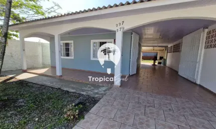 Casa para locação temporada, balneário shangri-lá, pontal do parana - pr