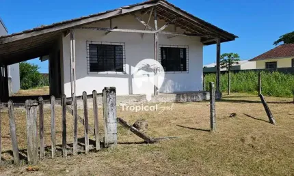 Casa com 02 dormitórios à venda, shangri-lá, pontal do parana - pr
