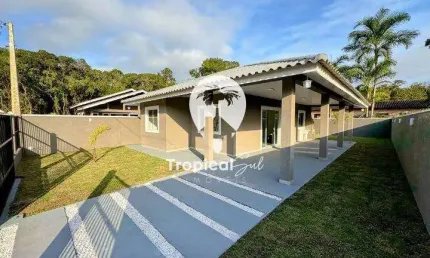Casa com 03 dormitórios à venda, Guaraguacú, PONTAL DO PARANA - PR