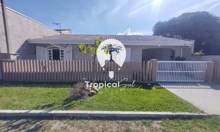 Casa com 2 dormitórios para locação mensal, carmery, pontal do parana - pr