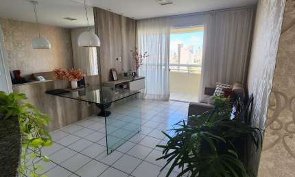 Lindo apartamento mobiliado 2 quartos em Ponta Negra