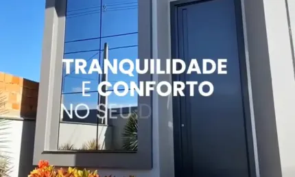 Casa de alto padrão com jacuzzi, 3 quartos e fachada espetacular! pronta para morar!