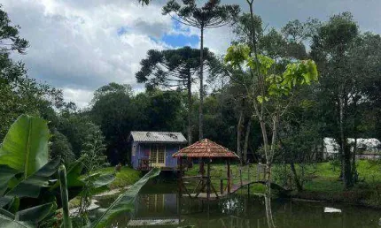 Área rural próximo ao hope valley à venda, 57.686 m² por r$ 2.900.000 - santana - guarapuava/pr