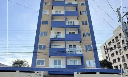 Apartamento com 2 dormitórios para alugar, 63 m² por R$ 2.037,55/mês - Santa Cruz - Guarapuava/PR