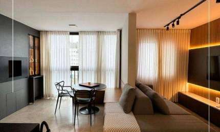 Apartamento mobiliado 2 dormitórios para alugar, 55 m² por R$ 2.800/mês - Cidade dos Lagos