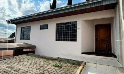Casa com 2 dormitórios para alugar, 80 m²  - Santa Cruz - Guarapuava/PR